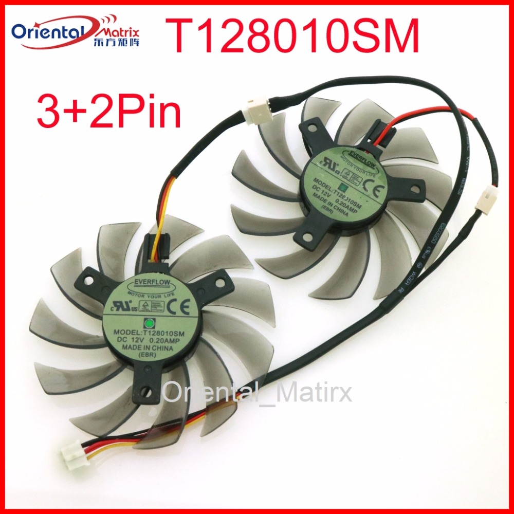 Air Cooler Cpu - จัดส่งฟรี T128010SM 75 มม.DC12V 0.20A 40*40*40