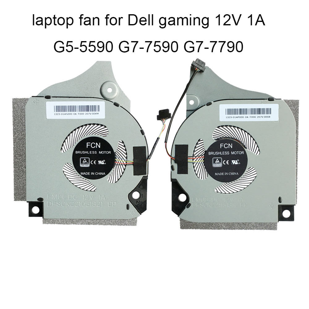 Gpu Cooler - GPU CPU พัดลมระบายความร้อนสําหรับ DELL Inspiron G5