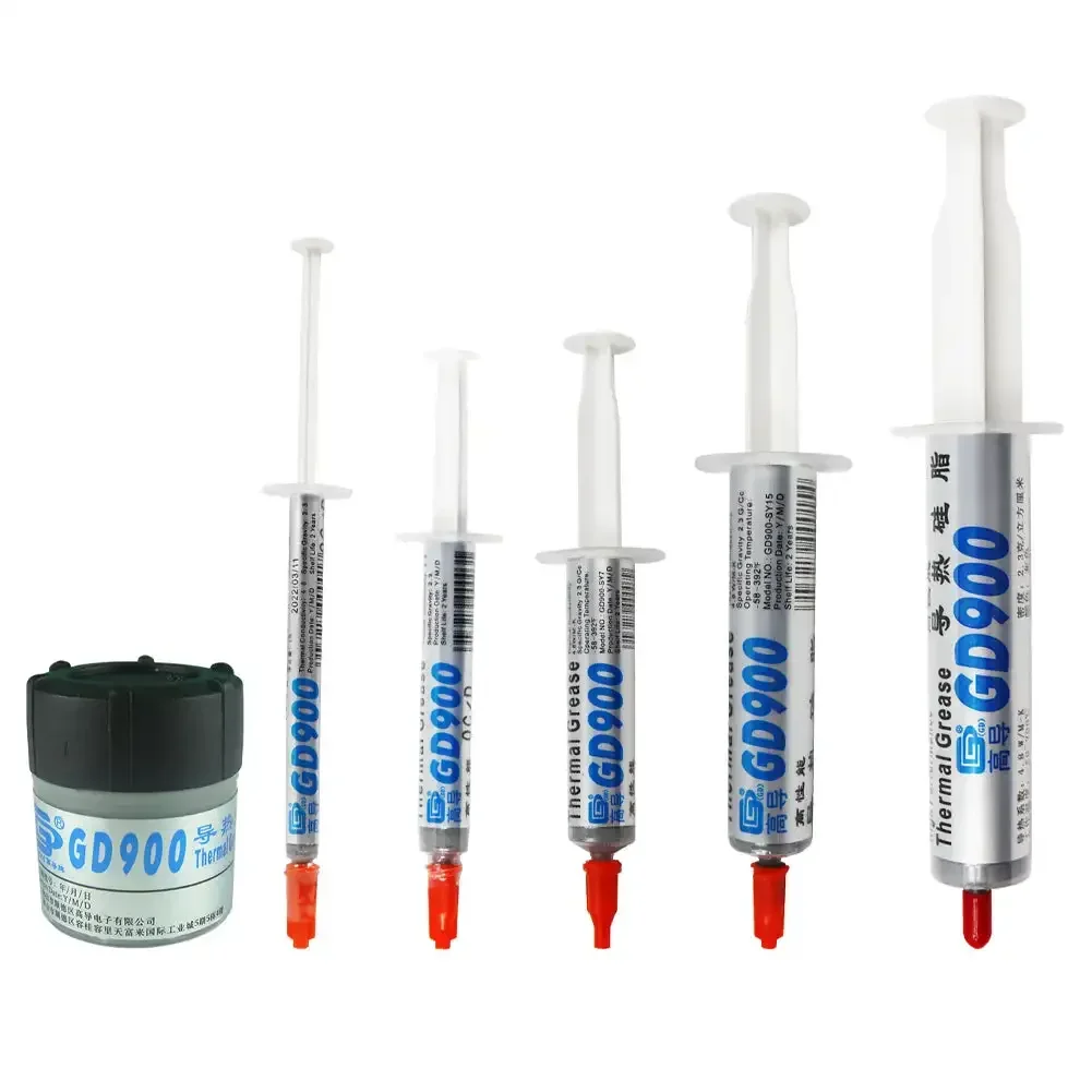Thermal Paste - 3/5/7/15/30g 4.8W/M-K ประสิทธิภาพสูง จาระบีระบายความร้อนแบบเข็มฉีดยา จาระบีระบายความร้อน GD900
