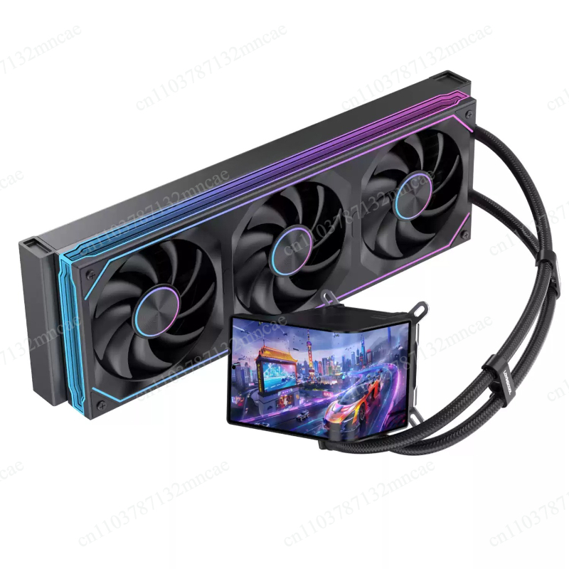 Cpu Cooler - ชุดระบายความร้อนซีพียูแบบน้ำขนาด 360 มม. พร้อมหน้าจอแสดงผลวิดีโอขนาด 6.67 นิ้ว