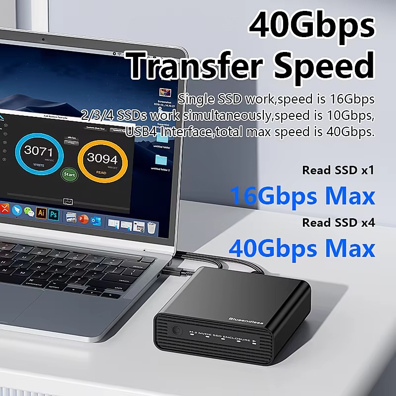 กล่องใส่ฮาร์ดดิสก์ภายนอกแบบ US - Case Fan บทวิจารณ์และราคา