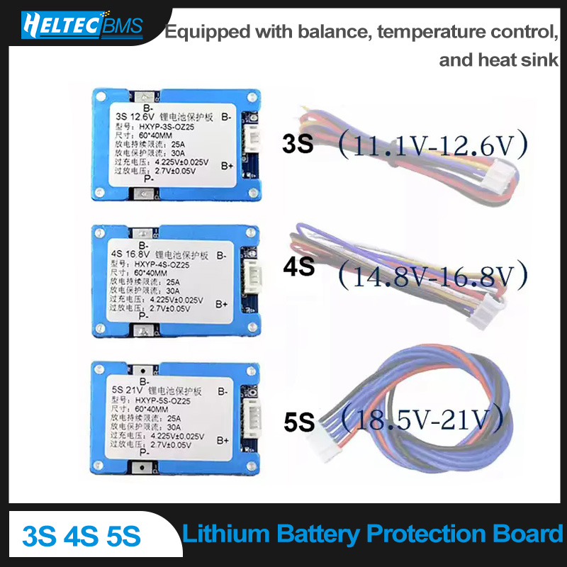 3S 4S 5S 25A BMS 18650 แบตเตอร - Heatsink บทวิจารณ์และราคา