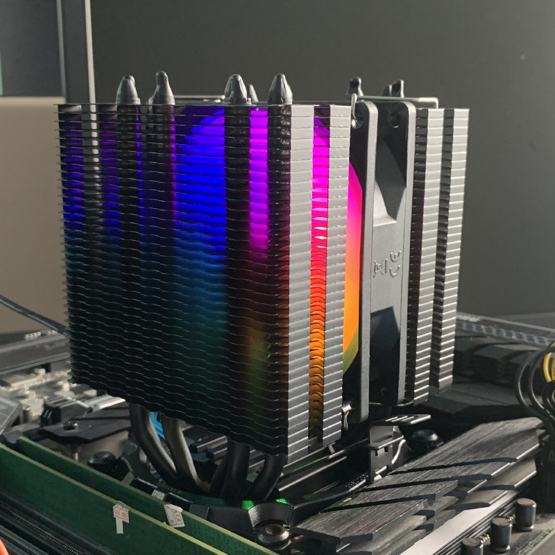 พัดลมระบายความร้อนซีพียู RGB แ - Air Cooler Cpu บทวิจารณ์และราคา