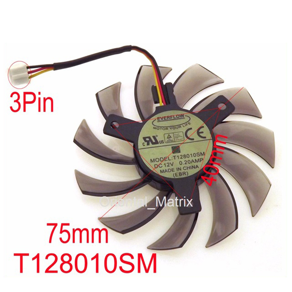 จัดส่งฟรี T128010SM 75 มม.DC12 - Air Cooler Cpu บทวิจารณ์และราคา