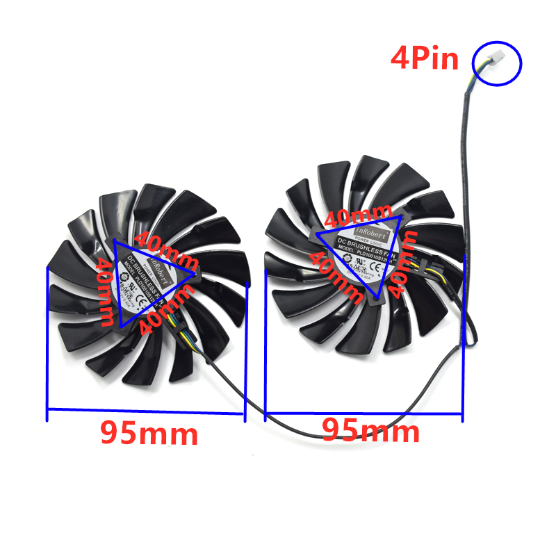 2Pcs 95Mm PLD10010S12HH การ์ดส - Air Cooler Cpu บทวิจารณ์และราคา