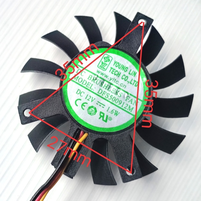1 ชิ้นใหม่สำหรับ DFS500912L DF - Air Cooler Cpu บทวิจารณ์และราคา