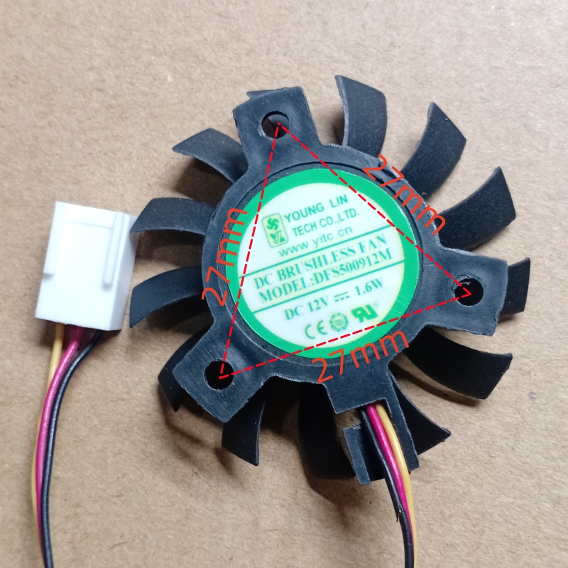 1 ชิ้นใหม่สำหรับ DFS500912L DF - Air Cooler Cpu บทวิจารณ์และราคา