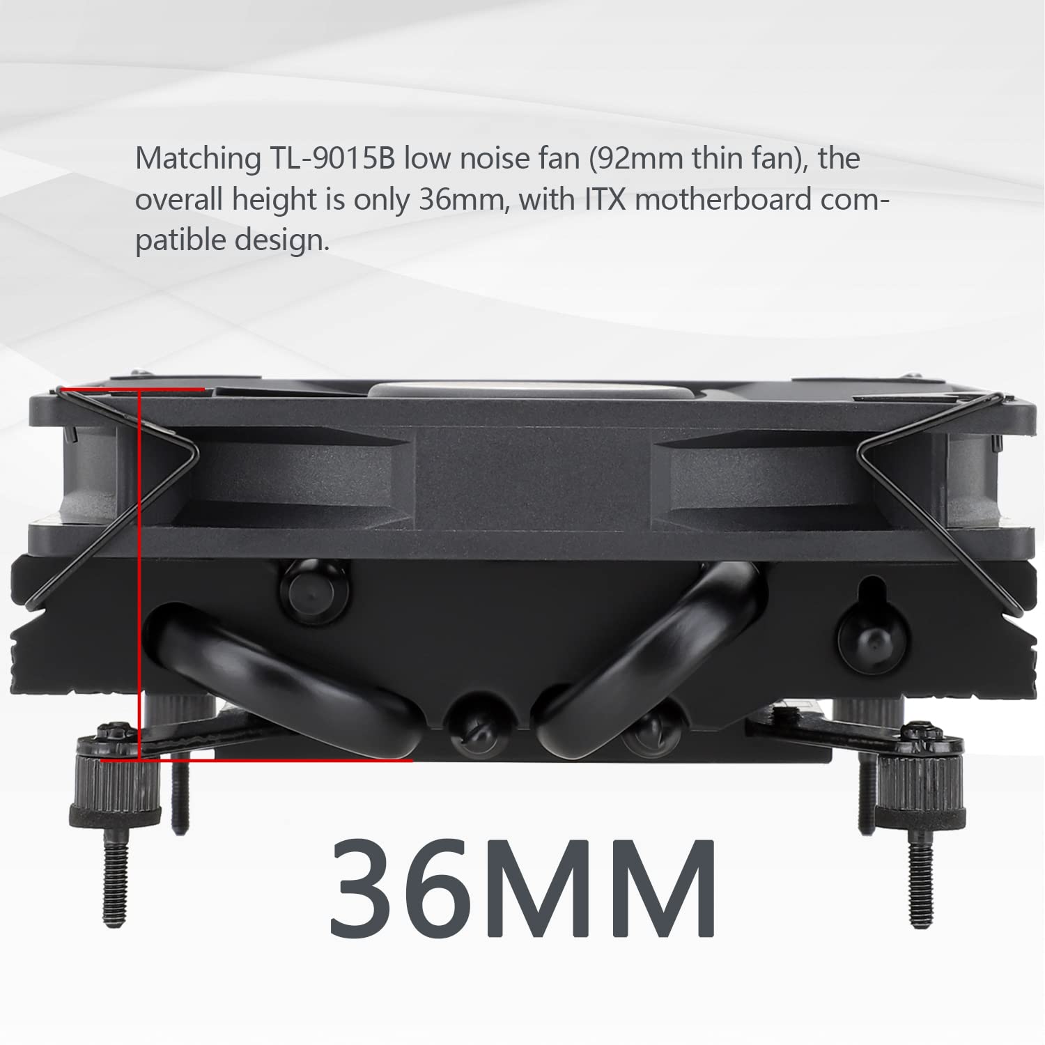 Thermalright AXP-90 X36สีดำ CP - Air Cooler Cpu บทวิจารณ์และราคา